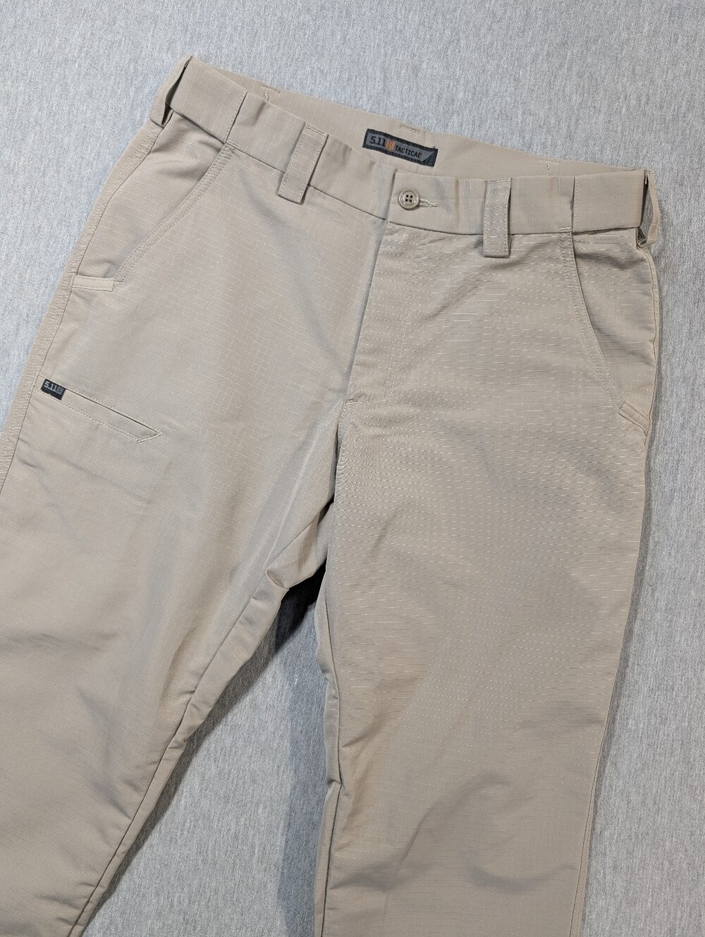 5.11 Tactical Pants Men's 32 X 30 Khaki Straight Leg Ripstop Utility
